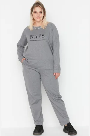 Trendyol Typography Printed Sports Tracksuit