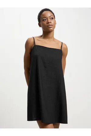 Calliope Tie-Up Detail Shift Mini Dress