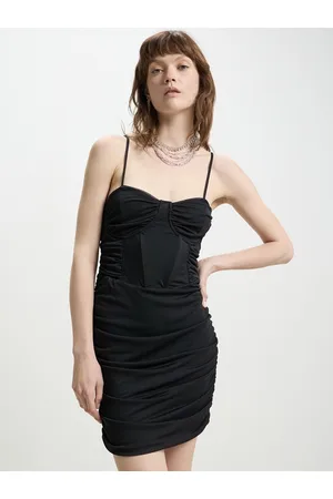 Calliope Ruched Bodycon Mini Dress