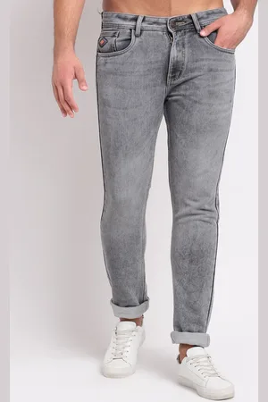 LOUIS STITCH Men Slim Fit Heavy Fade Clean Look Stretchable Jeans