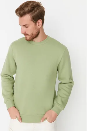 Trendyol Men Solid Pullover Sweatshirt