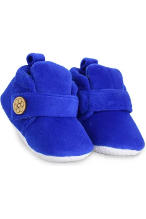 BAESD Infants Velvet Anti-Slip Velcro Booties