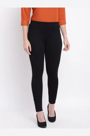 DressBerry Women Black Skinny Fit Jeggings