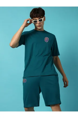 Campus Printed T-Shirt & Shorts Set