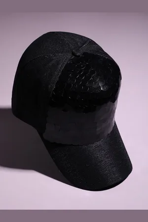 Campus Sutra Women Sequinned Baseball Cap