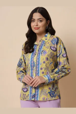 BEATNIK Floral Printed Long Sleeves Casual Shirt