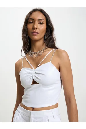 Calliope Ruched Crop Top