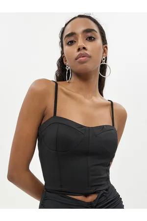 Calliope Corset Styled Crop Top