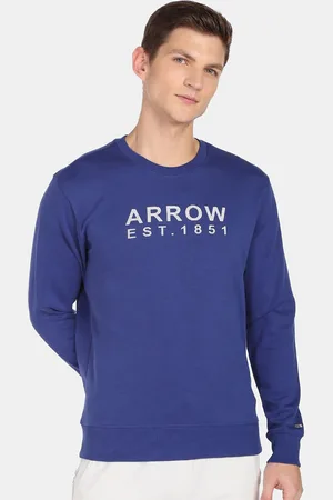 Arrow Men Printed Sweatshirt