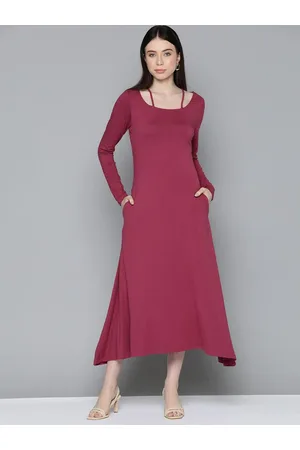 Chemistry Long Sleeves Knitted Maxi Dress
