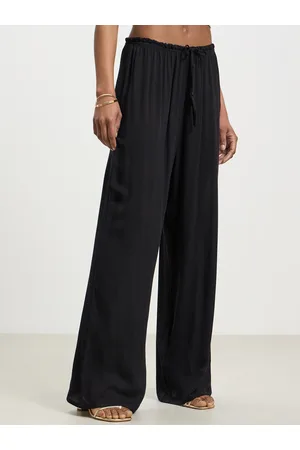 Calliope Women Wide Leg High-Rise Pleated Trousers