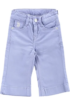 Ralph Lauren Girls Mid-Rise Bootcut Stretchable Jeans