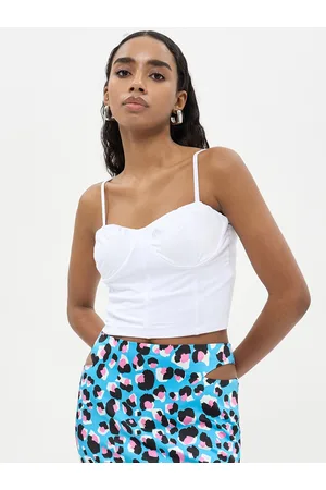 Calliope Corset Style Crop Top
