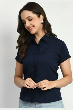 Kalini Relaxed Spread Collar Casual Shirt