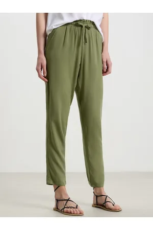 Calliope Women High-Rise Pleated Trousers