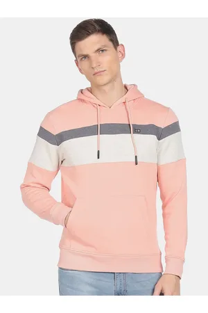 Arrow Men Colourblocked Sweatshirt