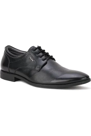 Bata Men Textured Formal Derbys