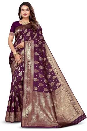 Varanga Woven Design Zari Banarasi Saree