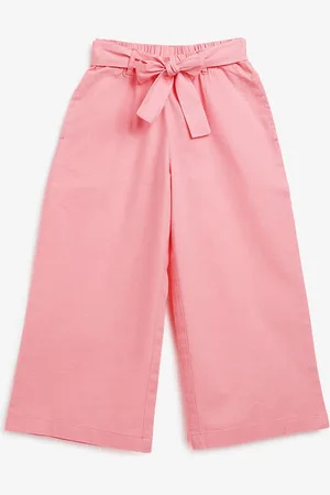 Campana Girls Mid-Rise Cotton Culottes Trousers
