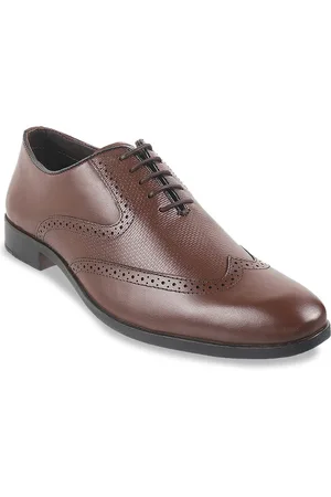 Metro Men Textured Formal Oxfords