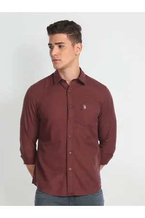 Ralph Lauren Spread Collar Long Sleeves Casual Shirt