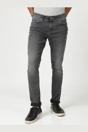 Lee Men Bruce Skinny Fit Heavy Fade Stretchable Cotton Jeans