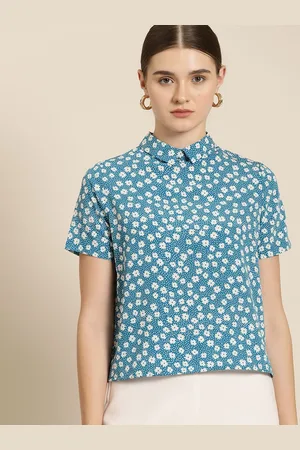 Invictus Floral Print Shirt Style Top