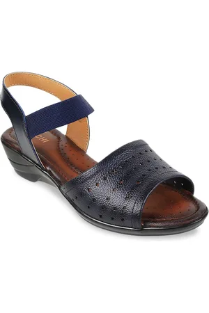 All Things Mochi Textured Leather Wedges With Laser Cuts