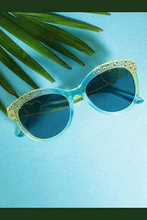 PASSION PETALS Girls Polarised & UV Protected Lens Cateye Sunglasses 11-12yellowsunglasses
