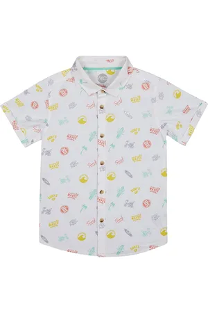 Mothercare Boys Opaque Conversational Printed Casual Shirt