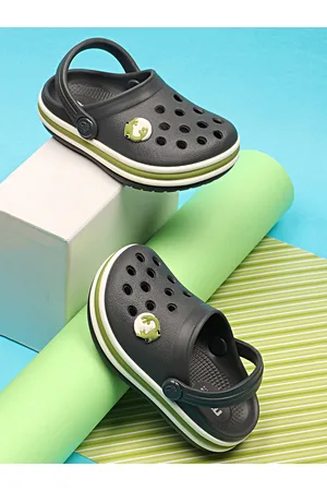 NEOZ Kids Embellished Rubber Clogs