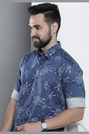 Nautica Men Classic Fit Floral Printed Casual Shirt