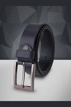 Invictus Men Textured Leather Formal Belt