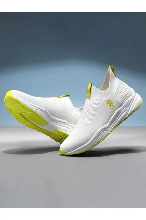 U.S. Polo Assn. Men Off White Textile Walking Shoes