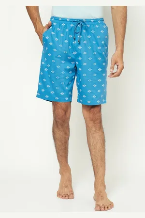 Crimsoune Club Men Geometric Printed Pure Cotton Shorts