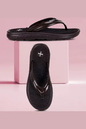 ACTION Women Self Design Rubber Thong Flip-Flops