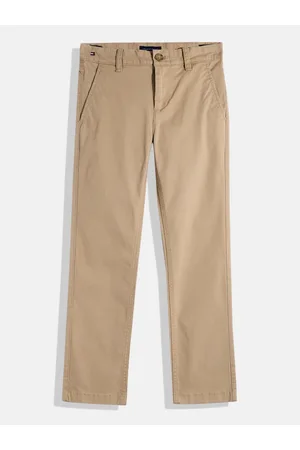 Tommy Hilfiger Boys Solid Chinos Trousers