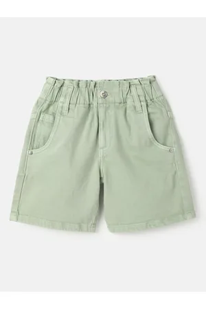 Benetton Girls Mid-Rise Regular Fit Shorts
