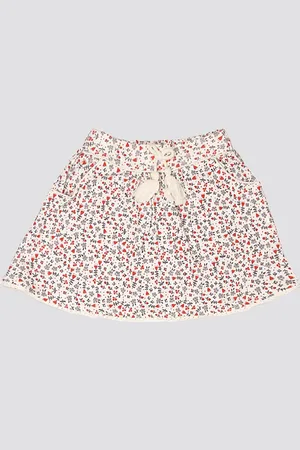 Mothercare Girls Printed Flared Knee Length Skirt