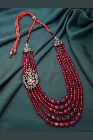 COSA NOSTRAA Men Layered Artificial Beads Necklace