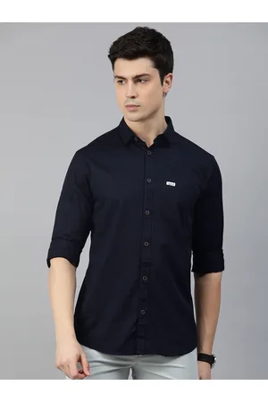 Majestic Men Classic Slim Fit Pure Cotton Casual Shirt