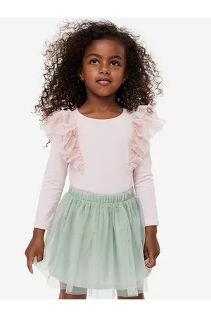 H&M Girls Glittery Tulle Skirt