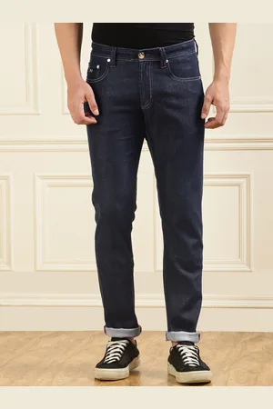 sartoria tramarossa Mid-Rise Dark Shade Clean Look Stretchable Jeans