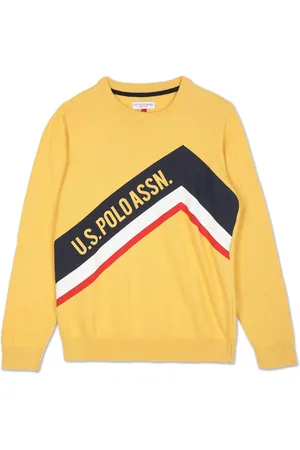 Ralph Lauren Boys Typography Printed Cotton Pullover
