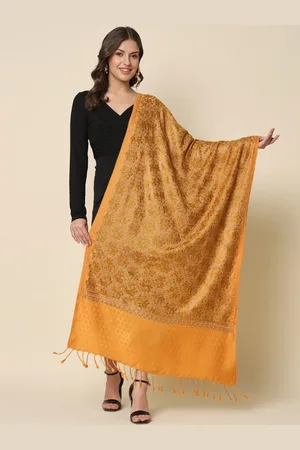 HERE&NOW Floral Embroidered Shawl