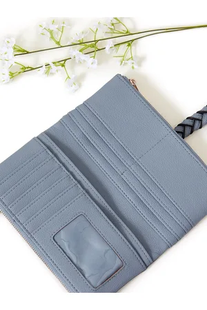 Accessorize London Plait Push Lock Wallet