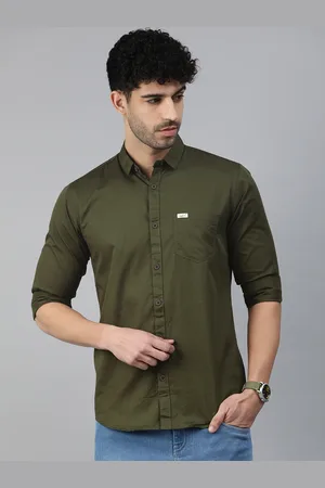 Majestic Men Classic Slim Fit Pure Cotton Casual Shirt