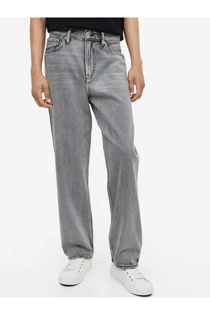 H&M Men Pure Cotton Loose Jeans