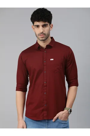 Majestic Men Classic Slim Fit Pure Cotton Casual Shirt