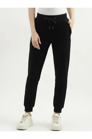 Benetton Women Mid Rise Cotton Joggers